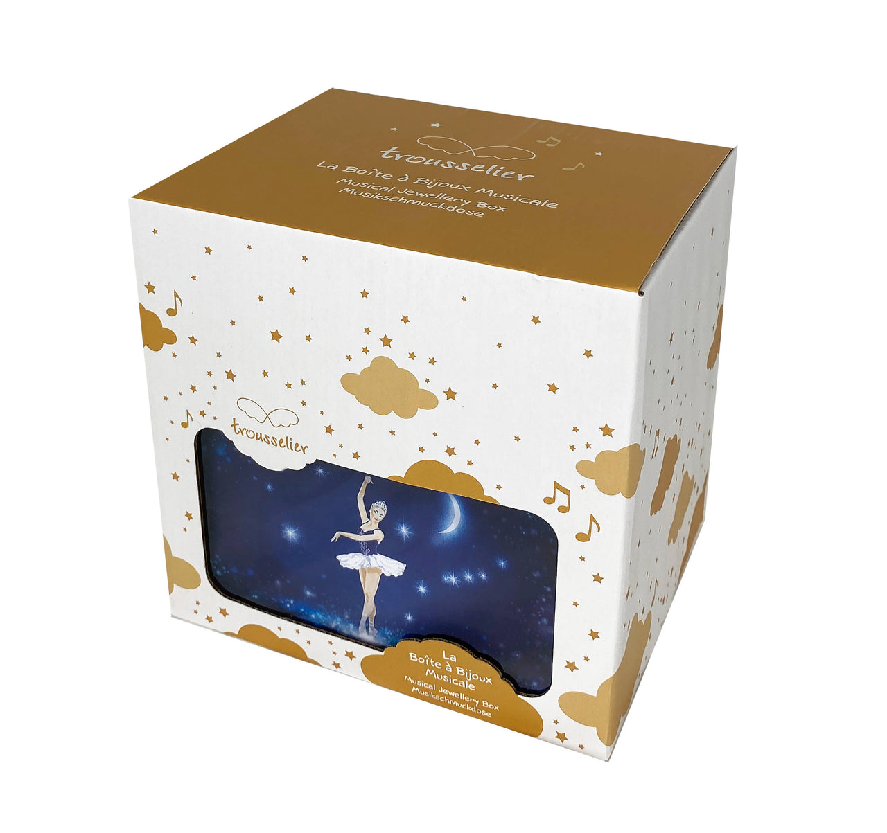 Large Musical Jewel Box Dancer Star