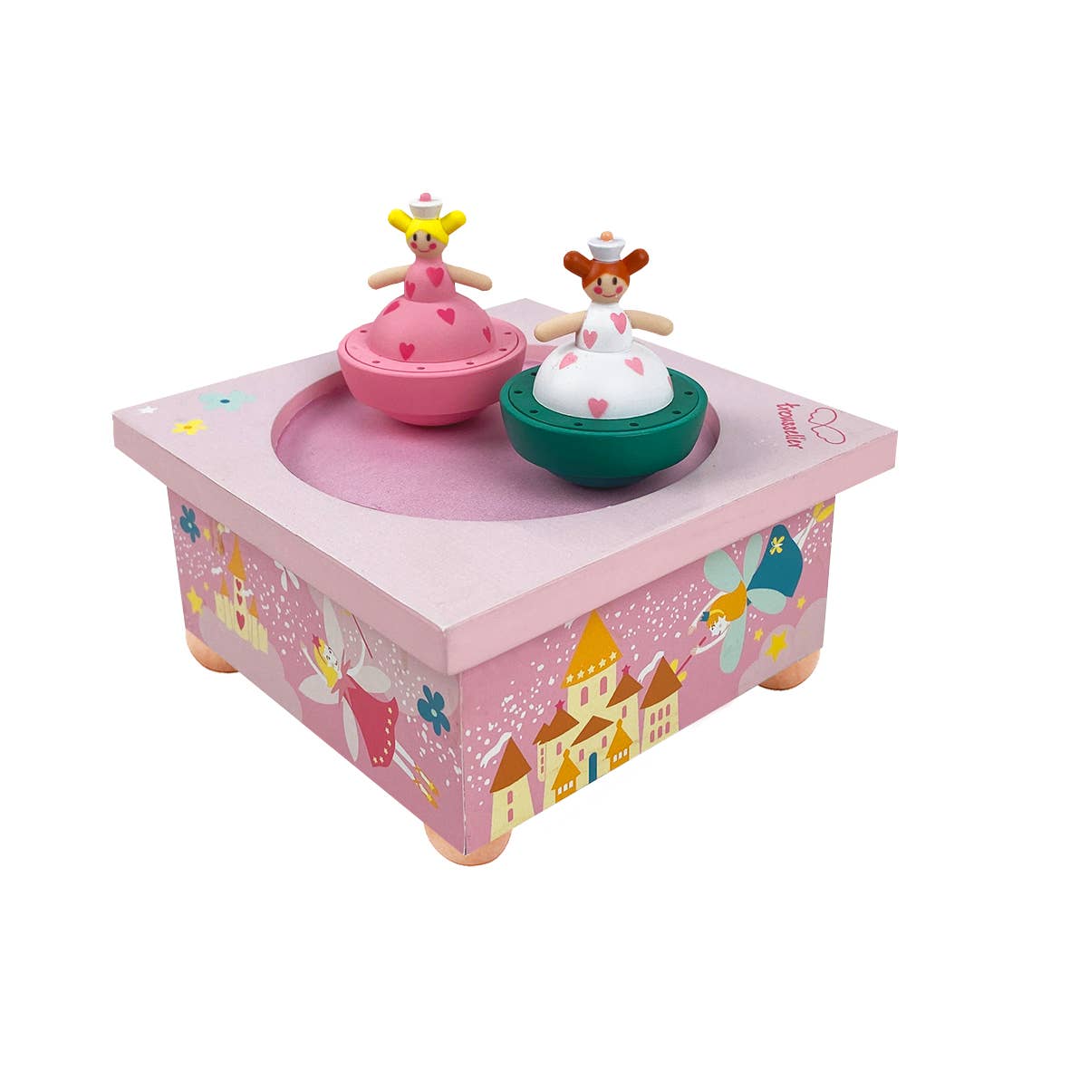 Dancing Sisters Princesses Music Box - CHRISTMAS