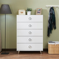 Thumbnail for White Wood Dresser