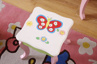 Thumbnail for White Kids Dresser with Mirror
