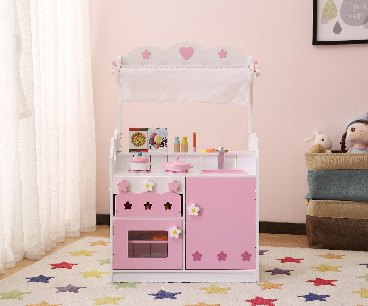 childrens kitchen play set