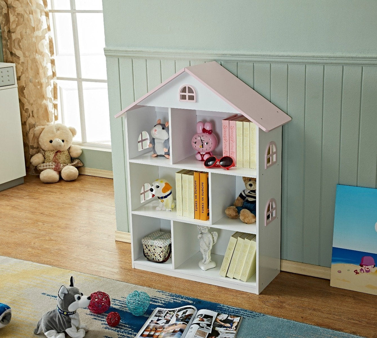 dollhouse bookshelf