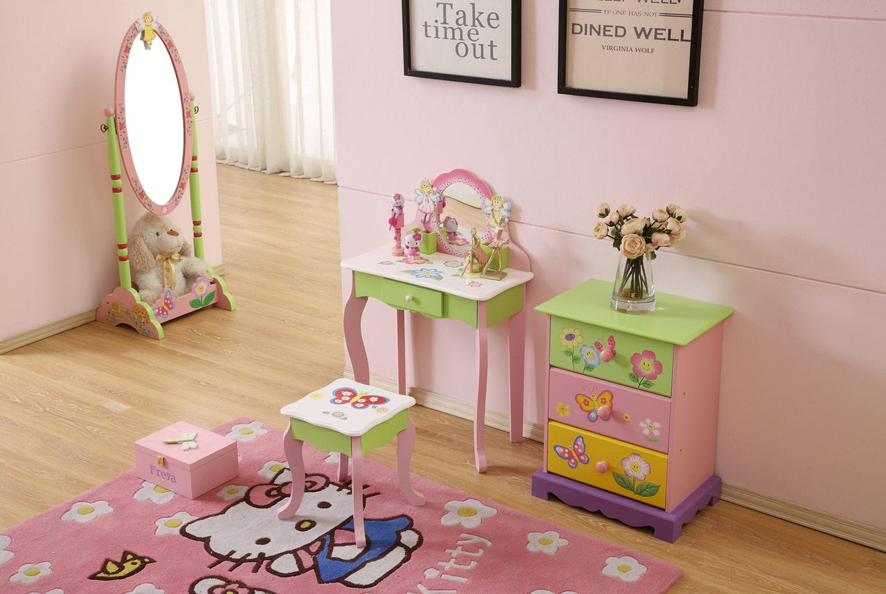 Vanity Set with Stool