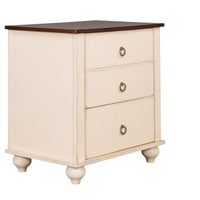 Thumbnail for 3 Drawer nightstand - Vintage nightstands