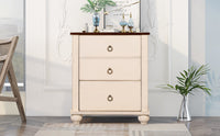 Thumbnail for 3 Drawer nightstand - Vintage nightstands