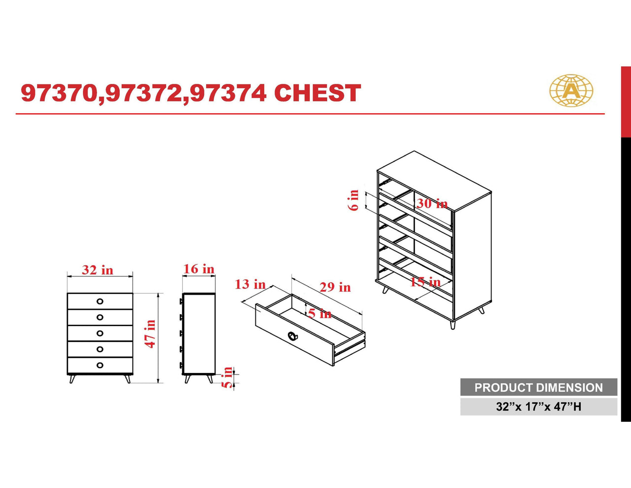 Modern dresser