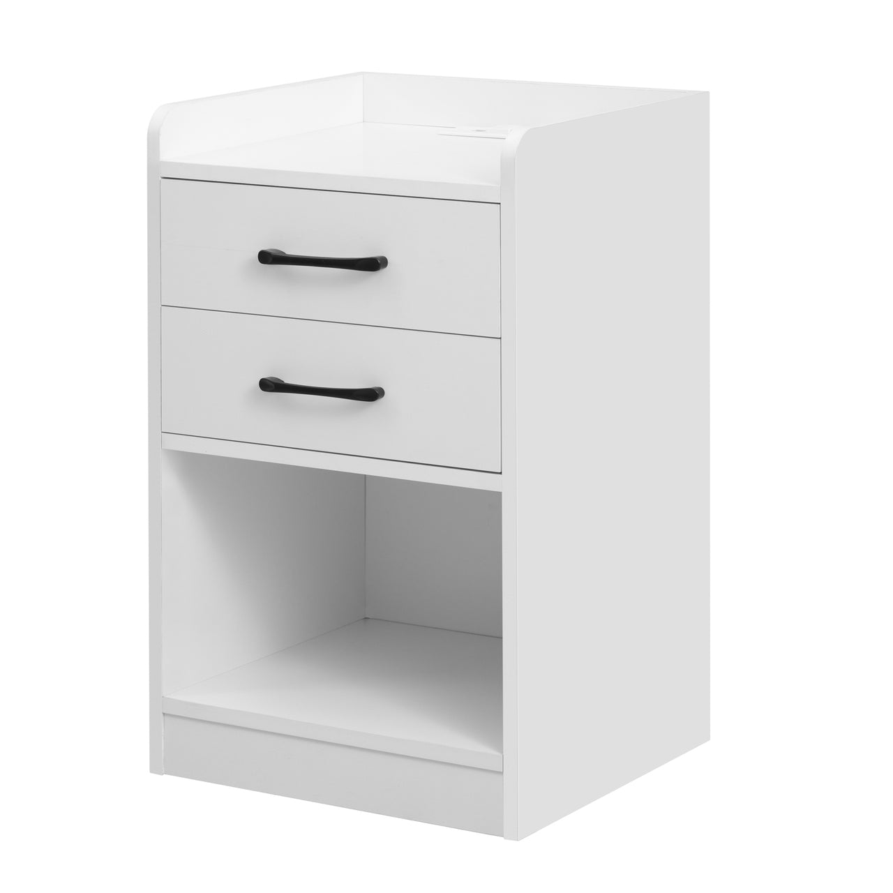 white nightstand