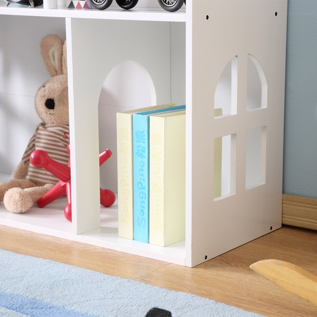 Kids Dollhouse Bookshelf