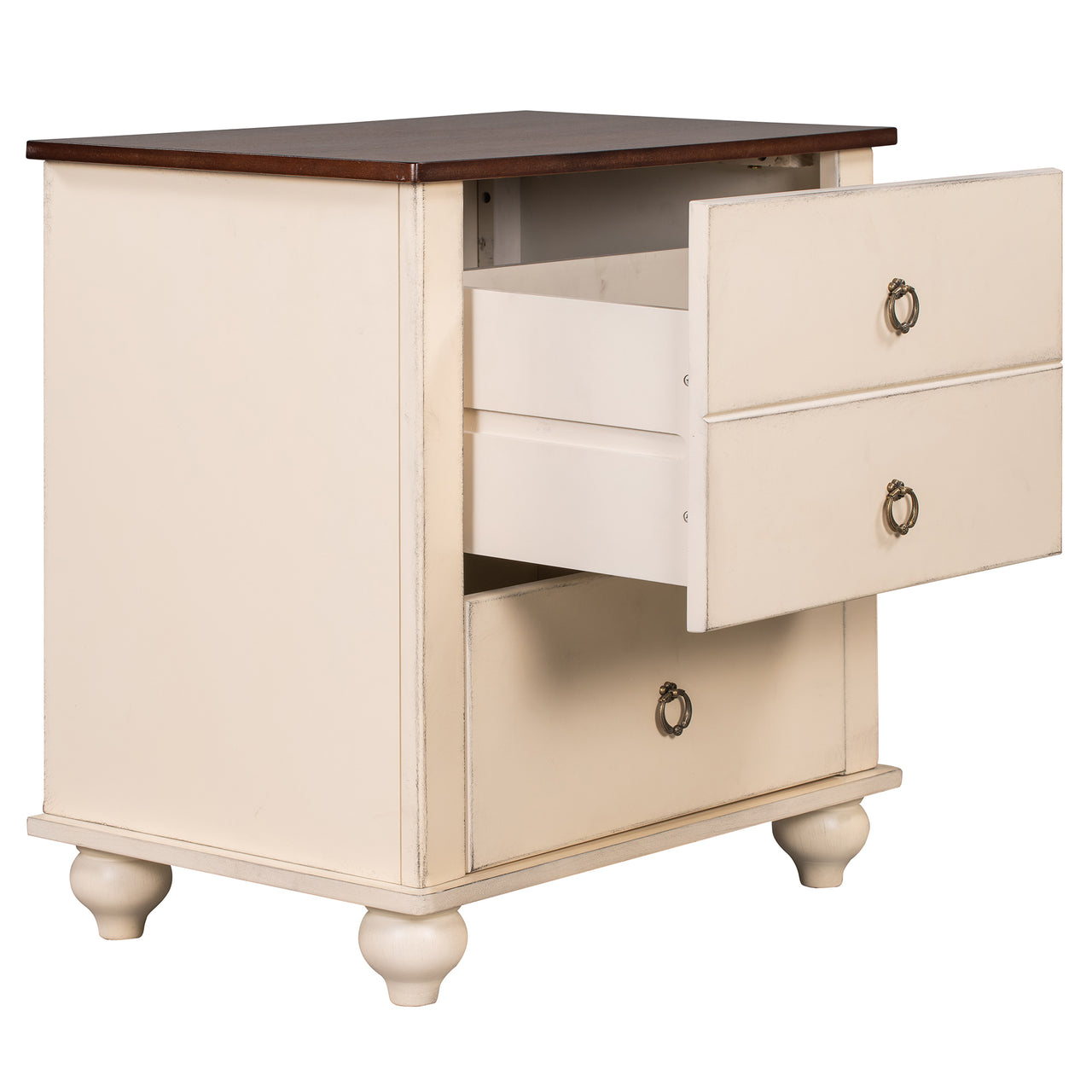 3 Drawer nightstand - Vintage nightstands