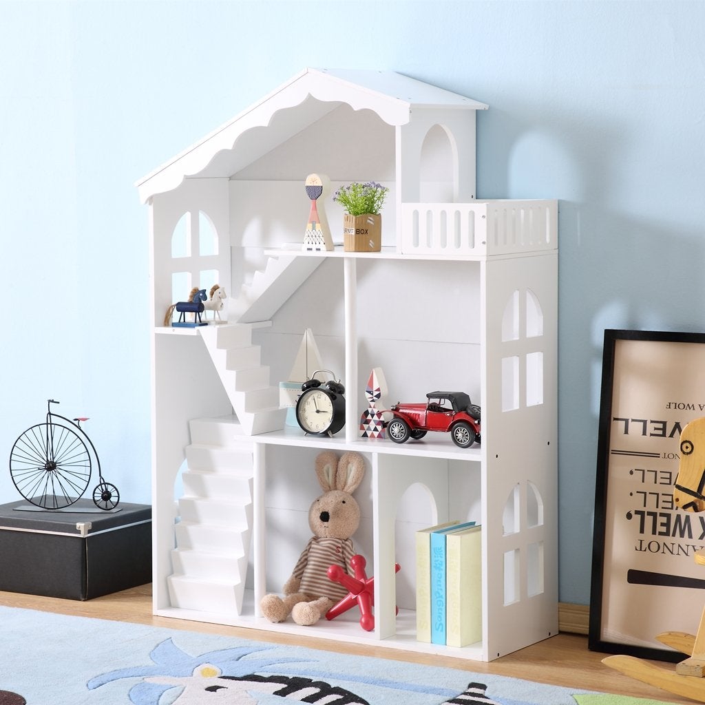 Kids Dollhouse Bookcase