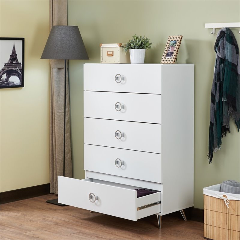 White wood dresser - Modern dresser