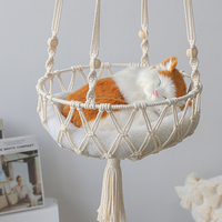 Thumbnail for Hanging Cat macrame - Indoor Cat Bed, Cat Swing, Cat Nest