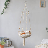 Thumbnail for Hanging Cat macrame - Indoor Cat Bed, Cat Swing, Cat Nest