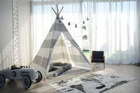 Thumbnail for Canvas play tent - Teepee playhouse