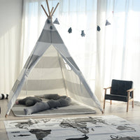 Thumbnail for Canvas play tent-Teepee playhouse