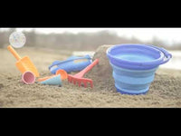 7 in1 Sand Toy Set - Foldable - Red